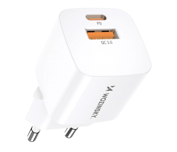 Wozinsky Ładowarka sieciowa 20W USB-C / USB-A biała CMWCW - 1487882 - zdjęcie